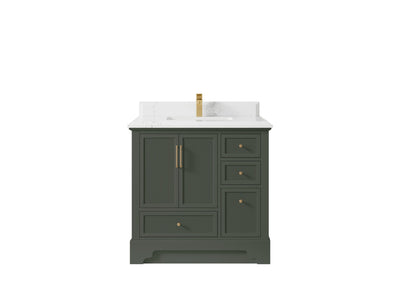 Alys 36 in. W x 22 in. D Center Sink Bathroom Vanity