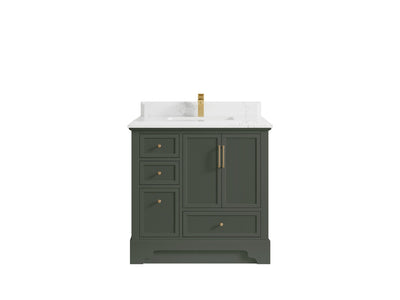 Alys 36 in. W x 22 in. D Center Sink Vanity for Modern Bathrooms
