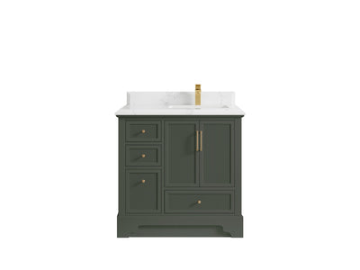 Alys 36 in. W x 22 in. D Right Offset Sink Bathroom Vanity