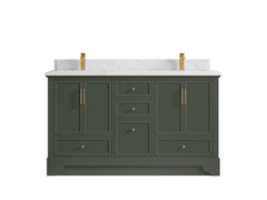 Alys 60 in. W x 22 in. D Double Sink Bathroom Vanity - photo 10