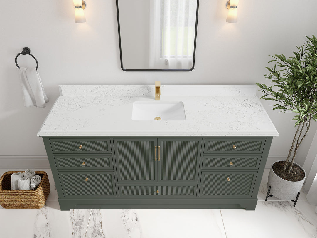 Alys 72 in. W x 22 in. D Single Sink Bathroom Vanity