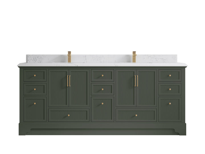 Alys 84 in. W x 22 in. D Double Sink Bathroom Vanity - photo 14