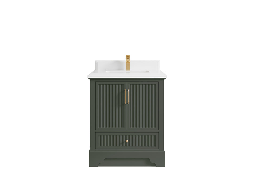 Alys 30 in. W x 22 in. D Single Sink Bathroom Vanity