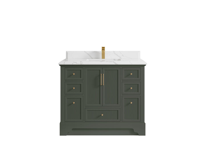 Alys 42 in. W x 22 in. D Single Sink Bathroom Vanity - photo 8