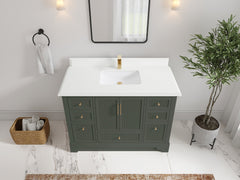 Alys 48 in. W x 22 in. D Single Sink Bathroom Vanity - photo 11