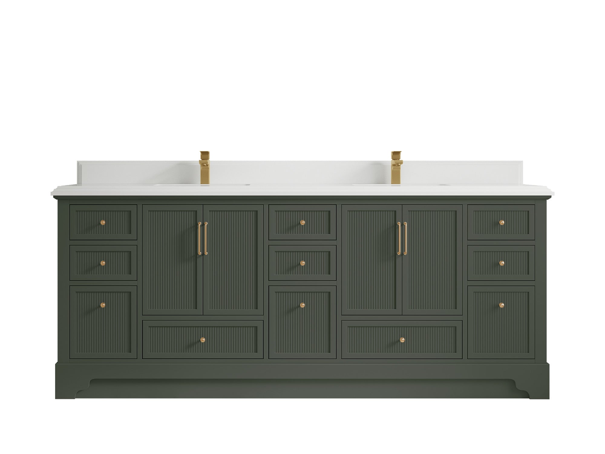 Alys 84 in. W x 22 in. D Double Sink Bathroom Vanity