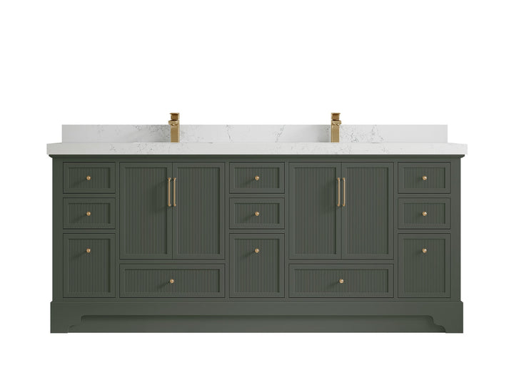 Alys 80 in. W x 22 in. D Double Sink Bathroom Vanity - photo 34