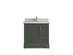 Alys 36 in. W x 22 in. D Center Sink Vanity for Modern Bathrooms - photo 24