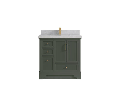 Alys 36 in. W x 22 in. D Center Sink Vanity for Modern Bathrooms