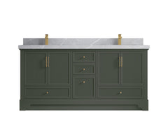 Alys 72 in. W x 22 in. D Double Sink Bathroom Vanity - photo 26
