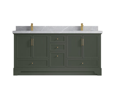 Alys 72 in. W x 22 in. D Double Sink Bathroom Vanity