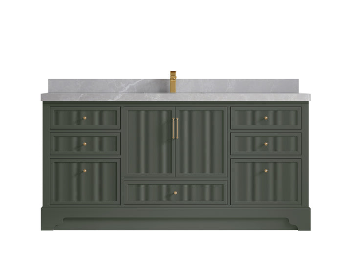 Alys 72 in. W x 22 in. D Single Sink Bathroom Vanity - photo 28