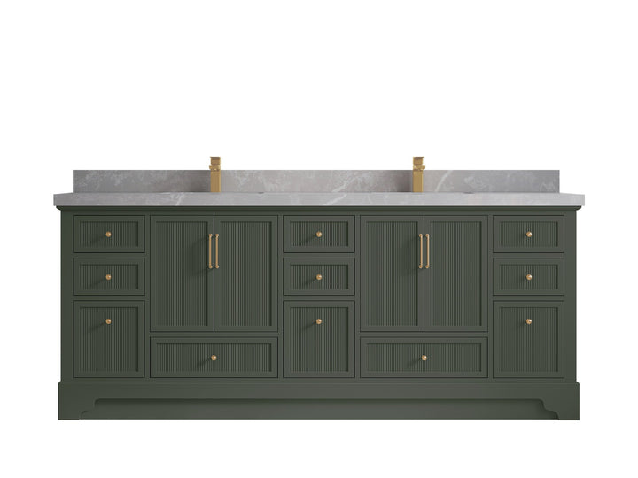 Alys 84 in. W x 22 in. D Double Sink Bathroom Vanity - photo 30