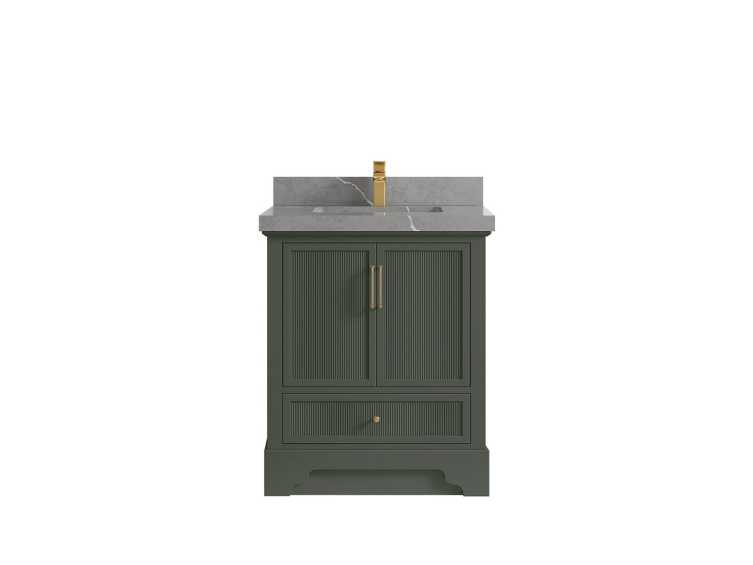 Alys 30 in. W x 22 in. D Single Sink Bathroom Vanity