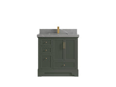 Alys 36 in. W x 22 in. D Center Sink Vanity for Modern Bathrooms - photo 26
