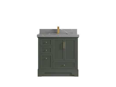 Alys 36 in. W x 22 in. D Center Sink Vanity for Modern Bathrooms
