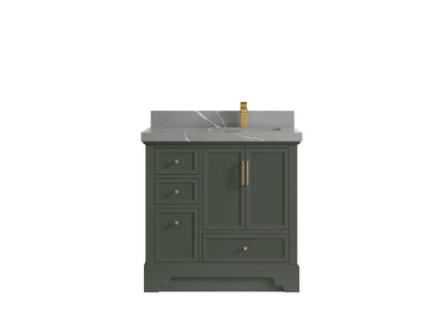 Alys 36 in. W x 22 in. D Right Offset Sink Bathroom Vanity