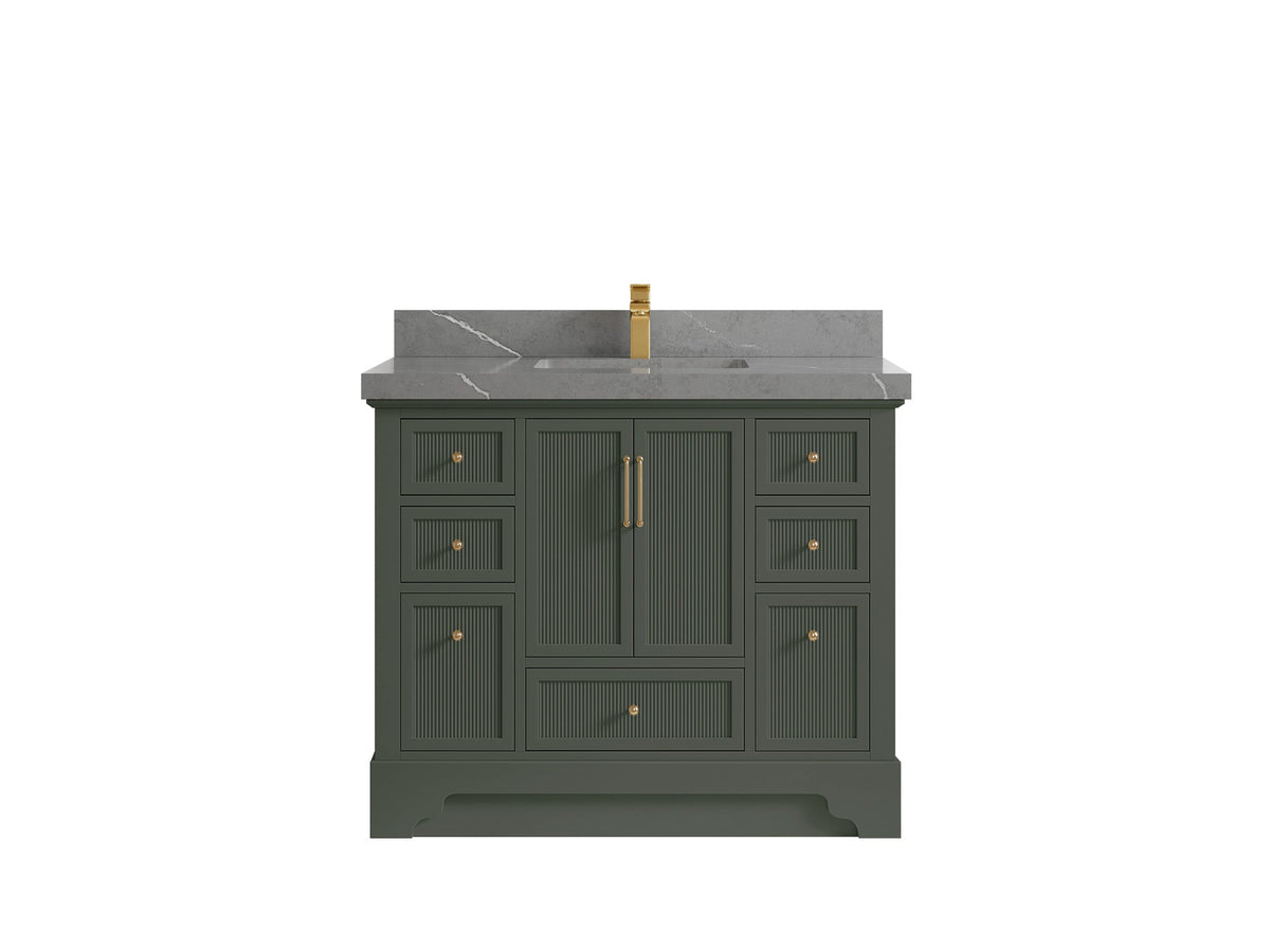 Alys 42 in. W x 22 in. D Single Sink Bathroom Vanity