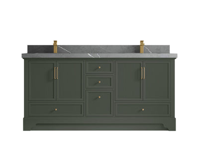 Alys 72 in. W x 22 in. D Double Sink Bathroom Vanity