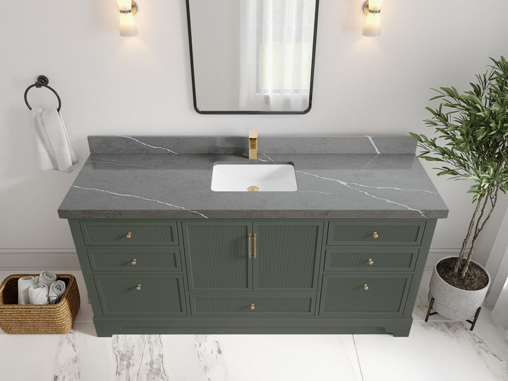 Alys 72 in. W x 22 in. D Single Sink Bathroom Vanity - photo 17