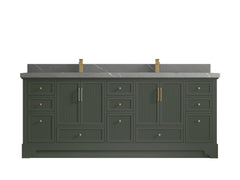 Alys 84 in. W x 22 in. D Double Sink Bathroom Vanity - photo 32