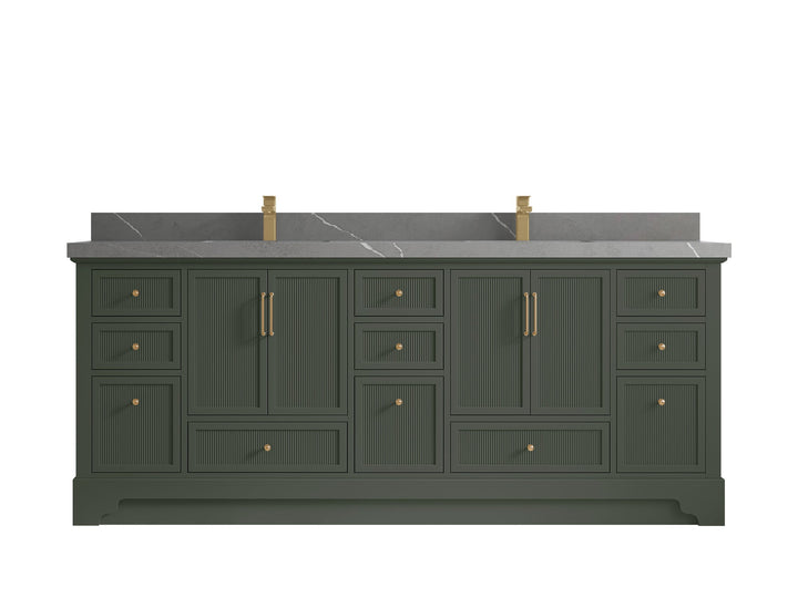 Alys 84 in. W x 22 in. D Double Sink Bathroom Vanity - photo 32