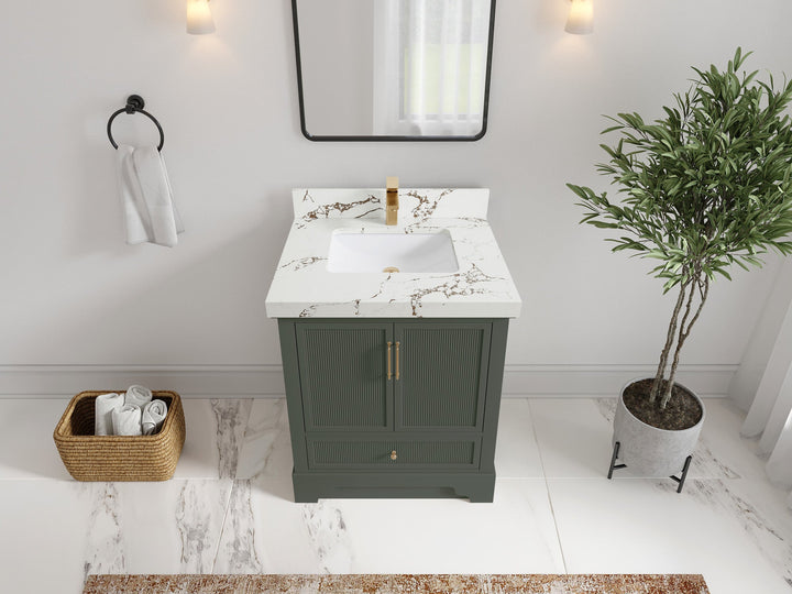 Alys 30 in. W x 22 in. D Single Sink Bathroom Vanity - photo 39
