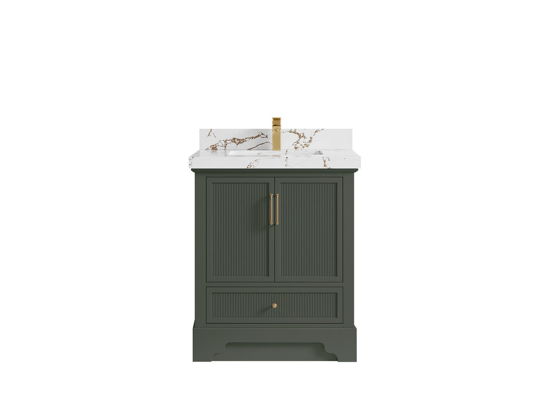 Alys 30 in. W x 22 in. D Single Sink Bathroom Vanity