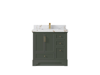 Alys 36 in. W x 22 in. D Center Sink Bathroom Vanity