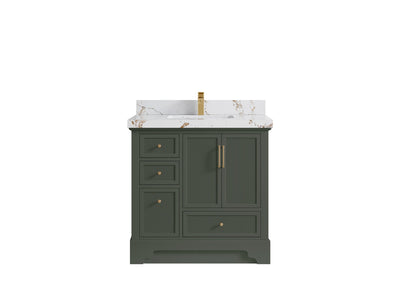 Alys 36 in. W x 22 in. D Center Sink Vanity for Modern Bathrooms