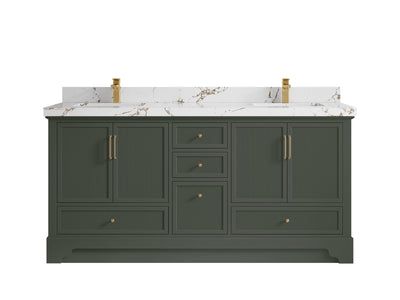 Alys 72 in. W x 22 in. D Double Sink Bathroom Vanity