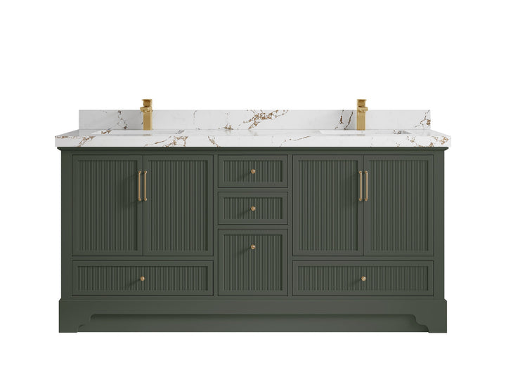 Alys 72 in. W x 22 in. D Double Sink Bathroom Vanity - photo 38