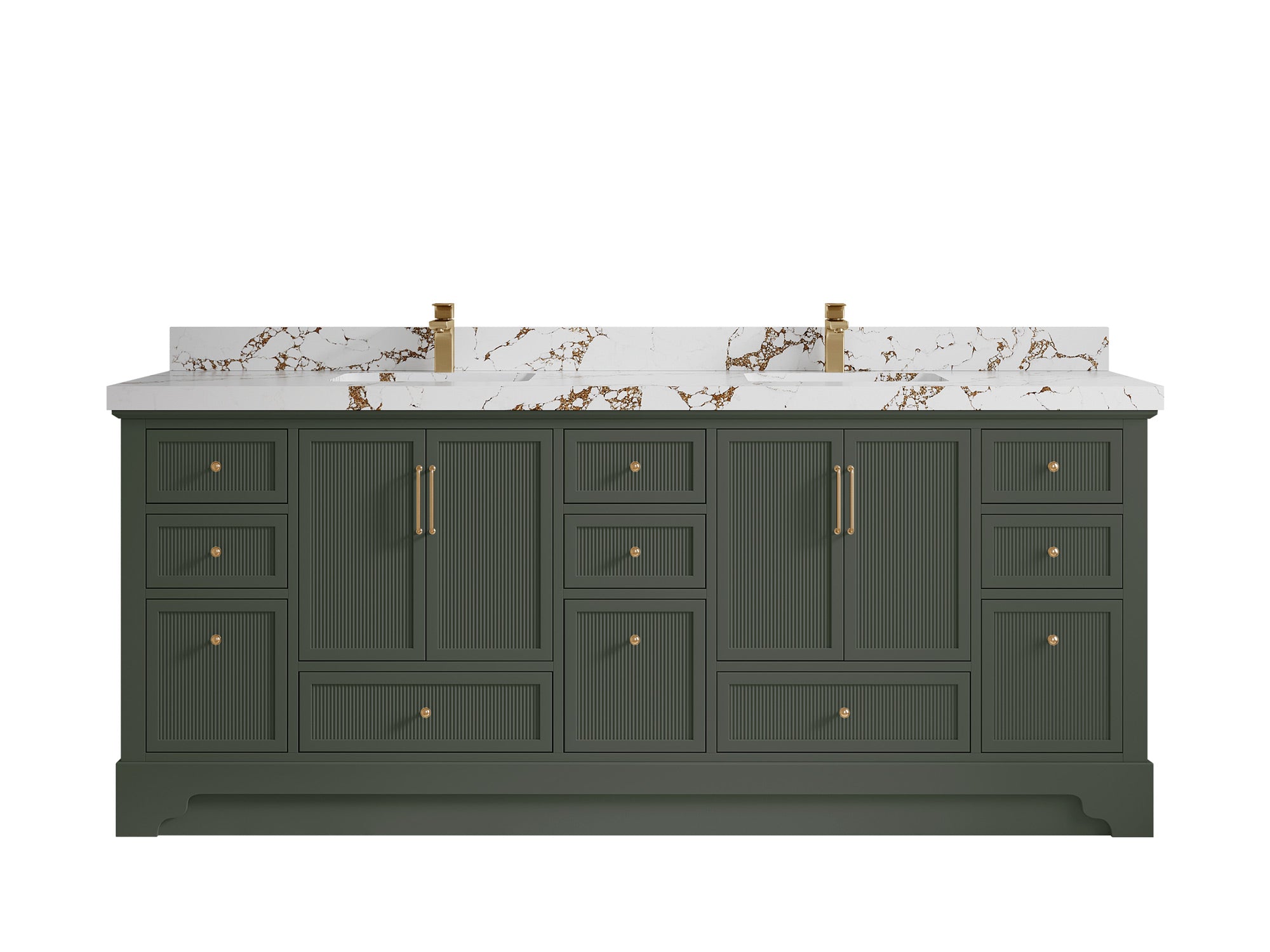 Alys 84 in. W x 22 in. D Double Sink Bathroom Vanity