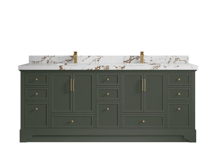 Alys 84 in. W x 22 in. D Double Sink Bathroom Vanity - photo 44