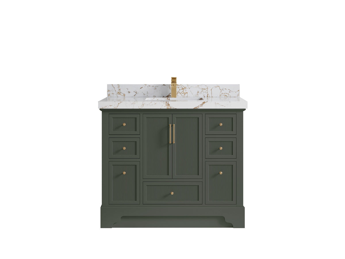 Alys 42 in. W x 22 in. D Single Sink Bathroom Vanity