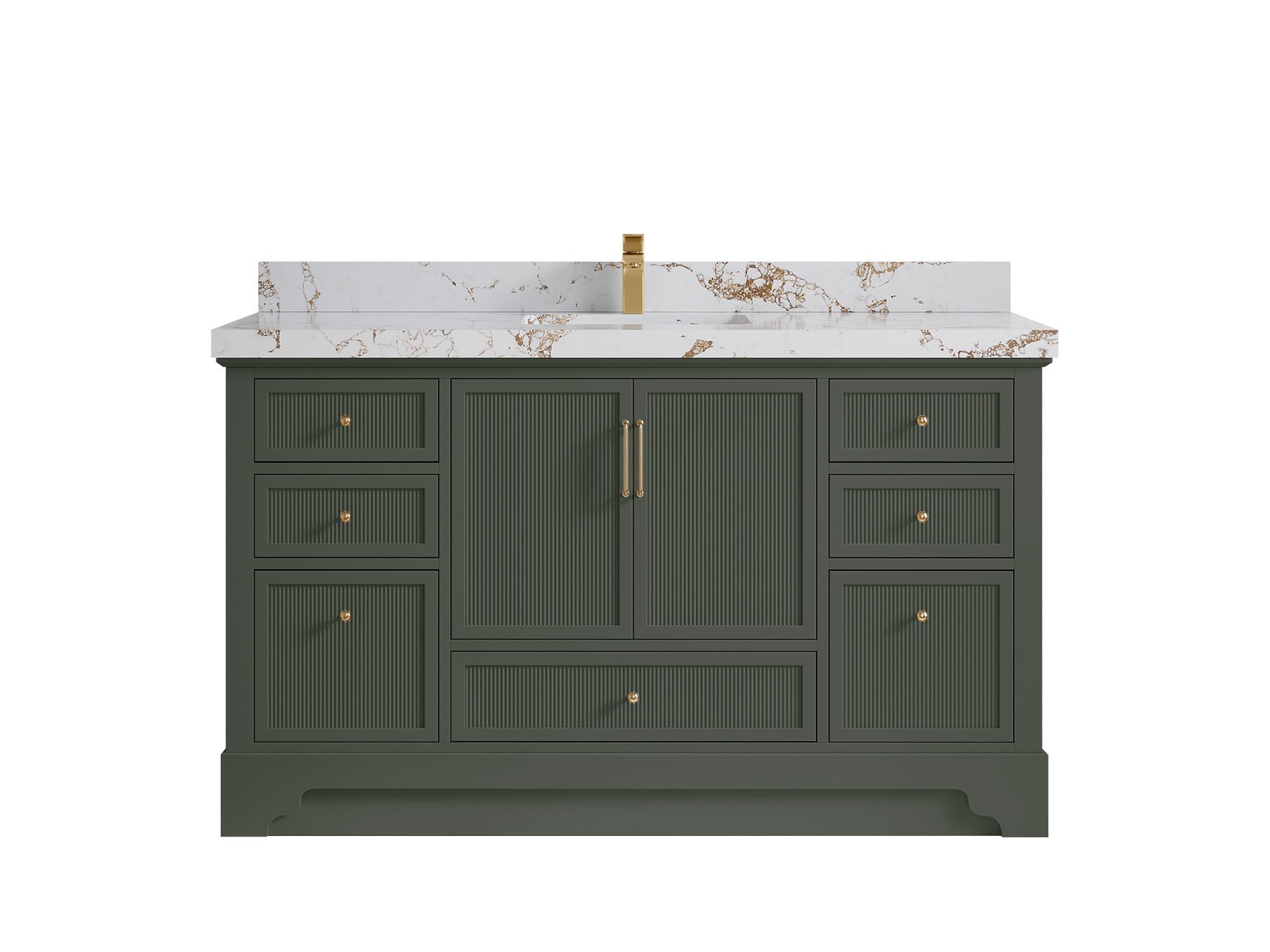 Alys 60 in. W x 22 in. D Single Sink Bathroom Vanity