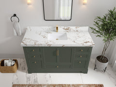 Alys 60 in. W x 22 in. D Single Sink Bathroom Vanity - photo 37