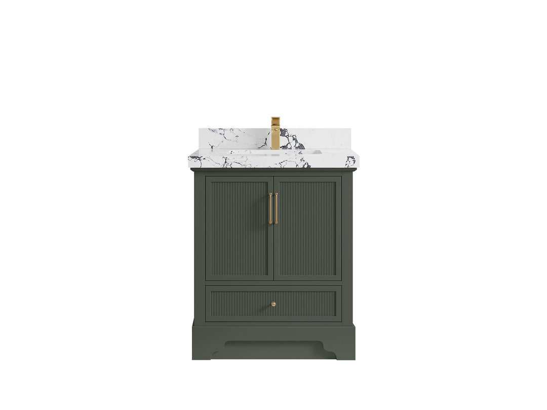 Alys 30 in. W x 22 in. D Single Sink Bathroom Vanity