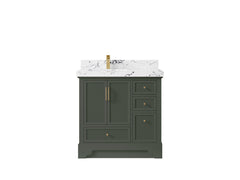 Alys 36 in. W x 22 in. D Left Offset Sink Bathroom Vanity - photo 42