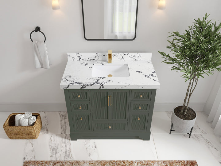 Alys 42 in. W x 22 in. D Single Sink Bathroom Vanity - photo 41