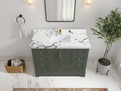Alys 48 in. W x 22 in. D Single Sink Bathroom Vanity - photo 43
