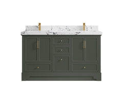 Alys 60 in. W x 22 in. D Double Sink Bathroom Vanity - photo 42