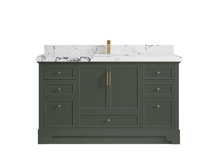 Alys 60 in. W x 22 in. D Single Sink Bathroom Vanity - photo 40
