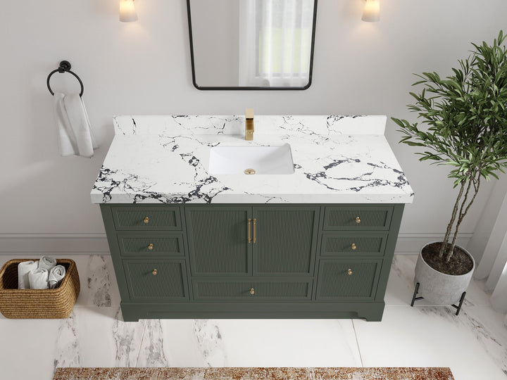 Alys 60 in. W x 22 in. D Single Sink Bathroom Vanity - photo 39