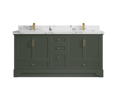 Alys 72 in. W x 22 in. D Double Sink Bathroom Vanity