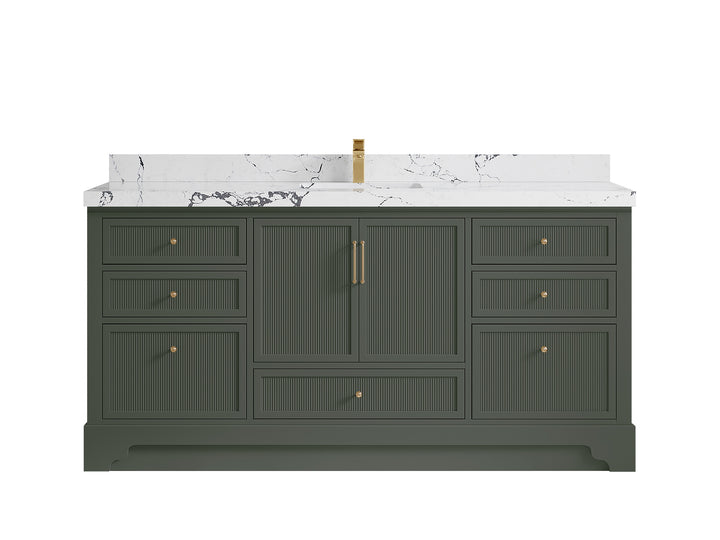 Alys 72 in. W x 22 in. D Single Sink Bathroom Vanity - photo 42
