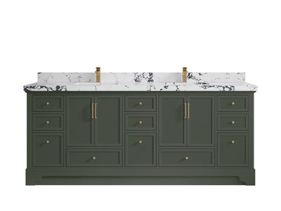 Alys 84 in. W x 22 in. D Double Sink Bathroom Vanity