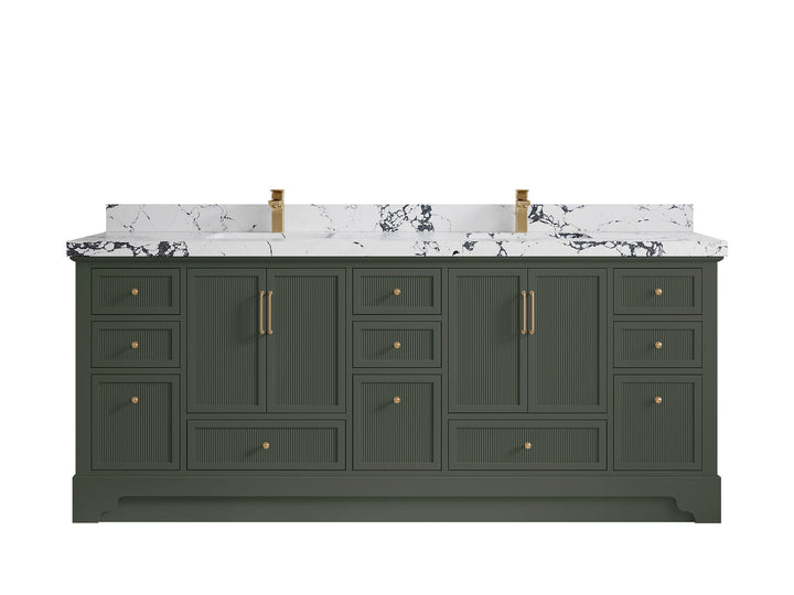 Alys 84 in. W x 22 in. D Double Sink Bathroom Vanity - photo 16