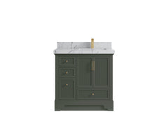Alys 36 in. W x 22 in. D Right Offset Sink Bathroom Vanity - photo 36