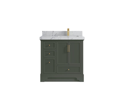 Alys 36 in. W x 22 in. D Right Offset Sink Bathroom Vanity